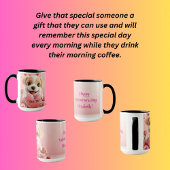 Happy Valentine's Day (Ihr Name) Tasse