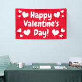 Happy Valentine's Day im Freien Banner-Zeichen Banner (Messeveranstaltung)