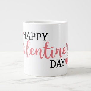 Happy Valentine's Day Jumbo Tasse