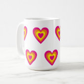Happy Valentines Day Kaffeetasse (Vorderseite Links)