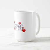 Happy Valentine's Day Kaffeetasse (VorderseiteRechts)