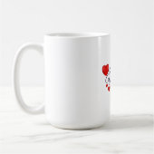 Happy Valentine's Day Kaffeetasse (Links)