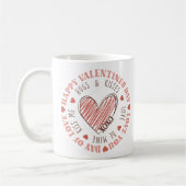 Happy Valentine's Day Kaffeetasse (Links)