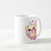 Happy Valentine's Day Kaffeetasse (VorderseiteRechts)