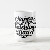 Happy Valentines Day Kaffeetasse (Mittel)
