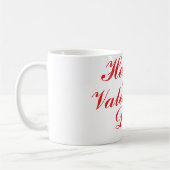 Happy Valentine's Day Kaffeetasse (Links)
