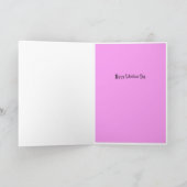 Happy Valentines Day Karte (Innenseite)