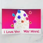 Happy Valentines Day Karte (Innenseite)