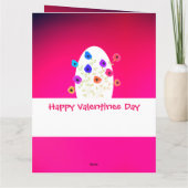 Happy Valentines Day Karte (Rückseite)
