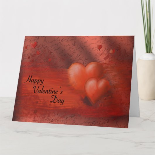 Happy Valentine's Day Karte (Vorderseite)