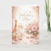 Happy Valentine's Day  Karte (Vorderseite)