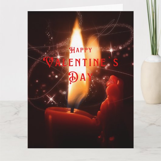 Happy Valentines Day Karte (Vorderseite)