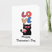 Happy Valentine's Day Karte (Vorderseite)