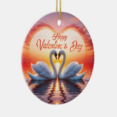 Happy Valentine's Day Keramik Ornament (Rechts)