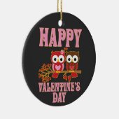Happy Valentine's Day Keramik Ornament (Rechts)