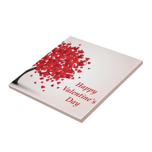 Happy Valentine's Day Keramik Tile Fliese (Seite)