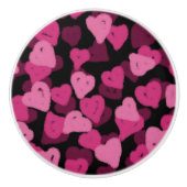 Happy Valentine's Day Knob Pull Keramikknauf (Vorderseite)