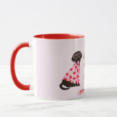 Happy Valentines Day Labrador Retriever Hunde Tasse (Links)