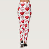 Happy Valentines Day Leggings (Rückseite)