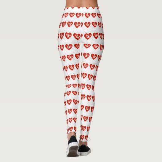 Happy Valentine's Day Leggings (Rückseite)