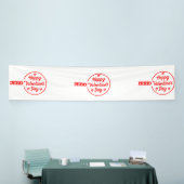 Happy Valentine's Day Liebe 2.5x12 Vinyl Banner (Messeveranstaltung)