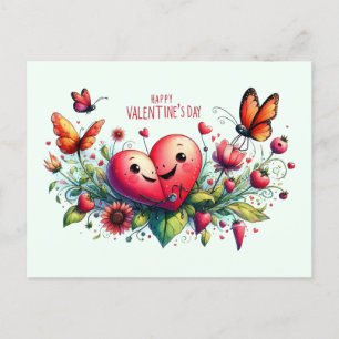 Happy Valentines Day Liebe Cards Postkarte