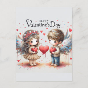 Happy Valentines Day Liebe Cards Postkarte