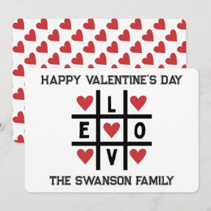 Happy Valentine's Day Liebe Custom Feiertagskarte
