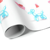 Happy Valentines Day Liebe Geschenkpapier (Rolleneckpunkt)