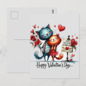 Happy Valentines Day Liebe Karten (Vorne/Hinten)