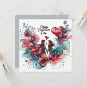 Happy Valentines Day Liebe Karten (Vorderseite/Rückseite Beispiel)