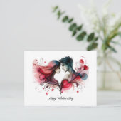 Happy Valentines Day Liebe Karten (Stehend Vorderseite)