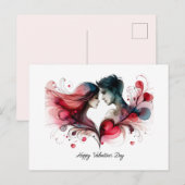 Happy Valentines Day Liebe Karten (Vorne/Hinten)