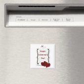 Happy Valentine's Day Liebe Magnet (In Situ (Geschirrspüler))