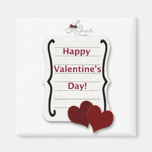 Happy Valentine's Day Liebe Magnet