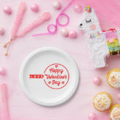 Happy Valentine's Day Liebe Paper Teller (Party)