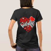 Happy Valentine's Day Liebe T-Shirt (Rückseite)