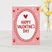 Happy Valentines Day Love Card Karte (Gelbe Blume)