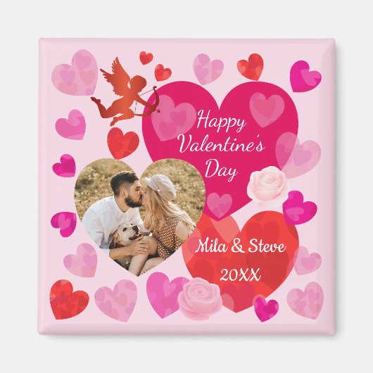 Happy Valentine's Day Magnet (Vorne)