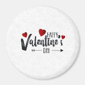 Happy Valentine's Day Magnet (Vorne)