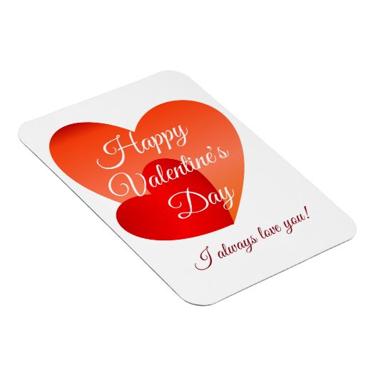 Happy Valentine's Day Magnet (Rechte Seite)