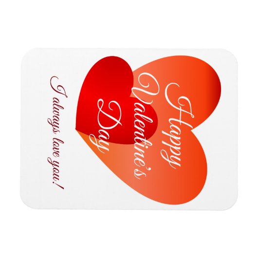 Happy Valentine's Day Magnet (Horizontal)