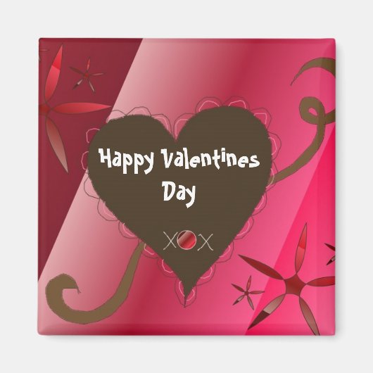 Happy Valentines Day Magnet (Vorne)