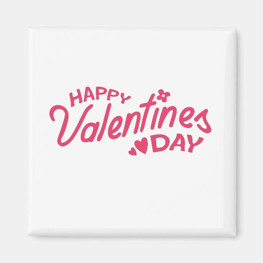 Happy Valentines Day Magnet (Vorne)