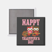 Happy Valentine's Day Magnet (Vorderseite/Rückseite)