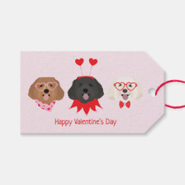 Happy Valentines Day Maltipoo Hunde Geschenkanhänger