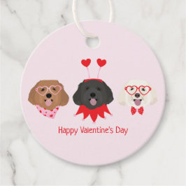 Happy Valentines Day Maltipoo Hunde Geschenkanhänger