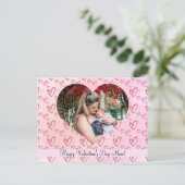 Happy Valentine's Day Mama Feiertagspostkarte (Stehend Vorderseite)