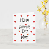 Happy Valentine's Day Mama Karte (Gelbe Blume)