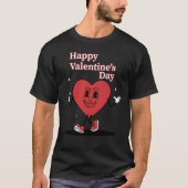 Happy Valentine's Day Mascot T-Shirt (Vorderseite)
